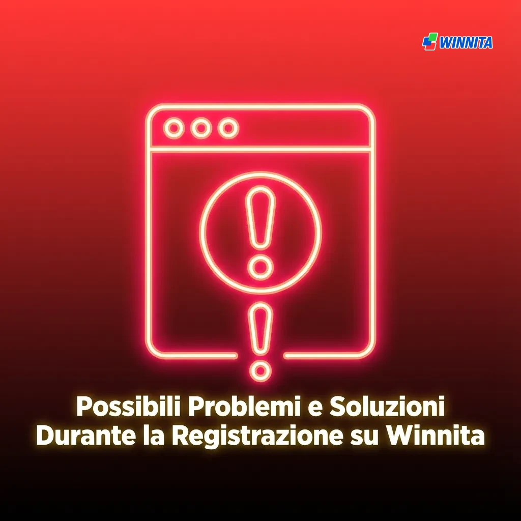 Table showing common Winnita registration problems and their solutions, including email, SMS, and password issues.