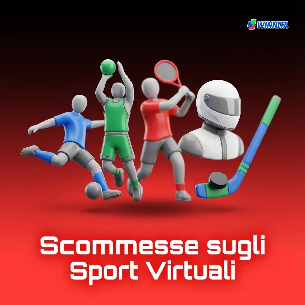 Schermata di scommesse su sport virtuali con calcio, corse di cavalli e levrieri disponibili 24/7